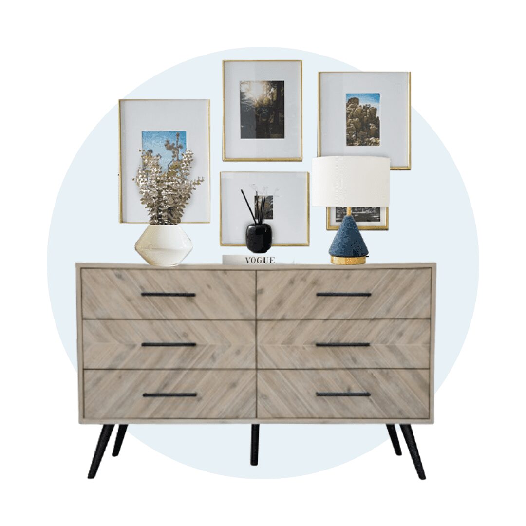 styling a dresser top option two