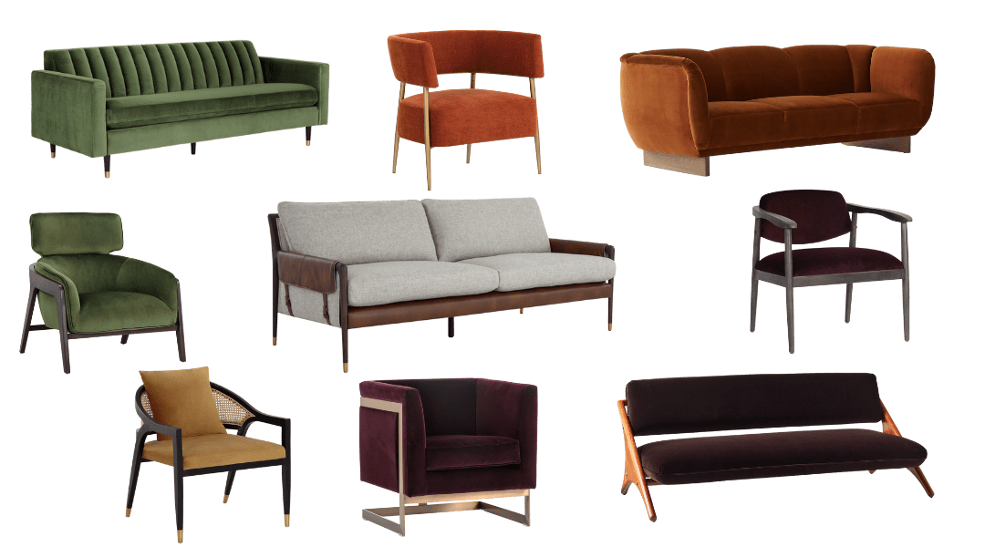 earth toned furniture