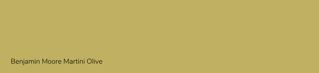 Benjamin Moore Martini Olive