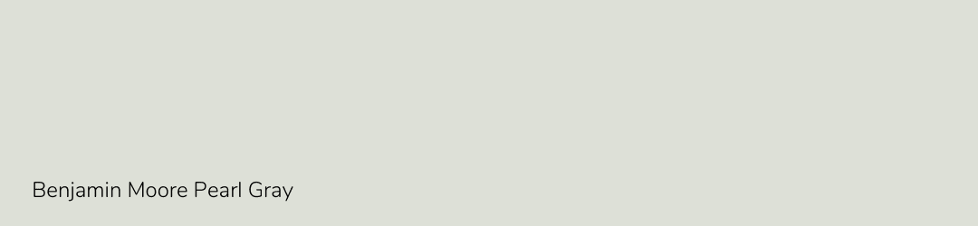 Benjamin Moore Pearl Gray