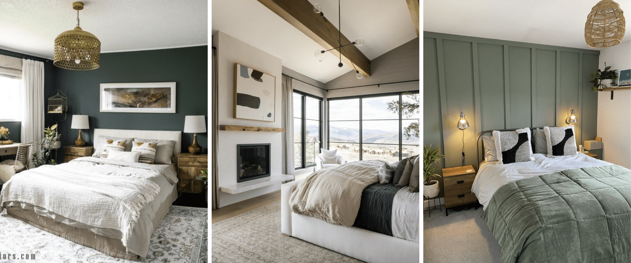 paint finishes for bedrooms and living rooms