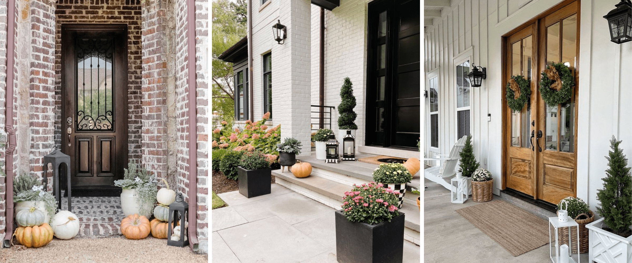 front porch decorating tips - lighting