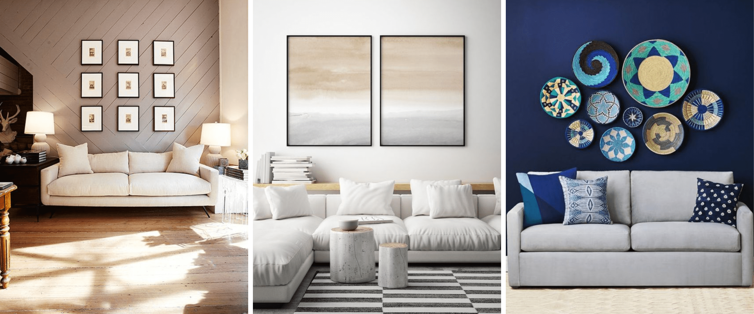 sofa as a focal point