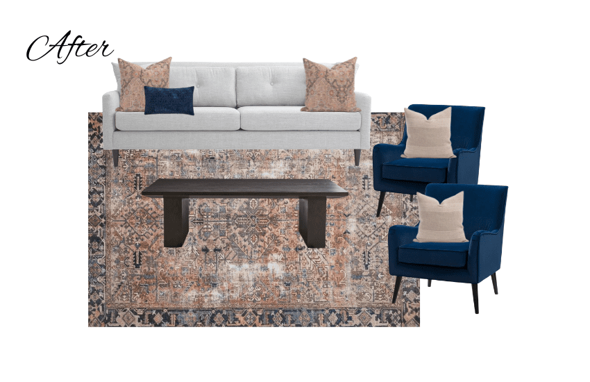 The After - Living Room Transformation