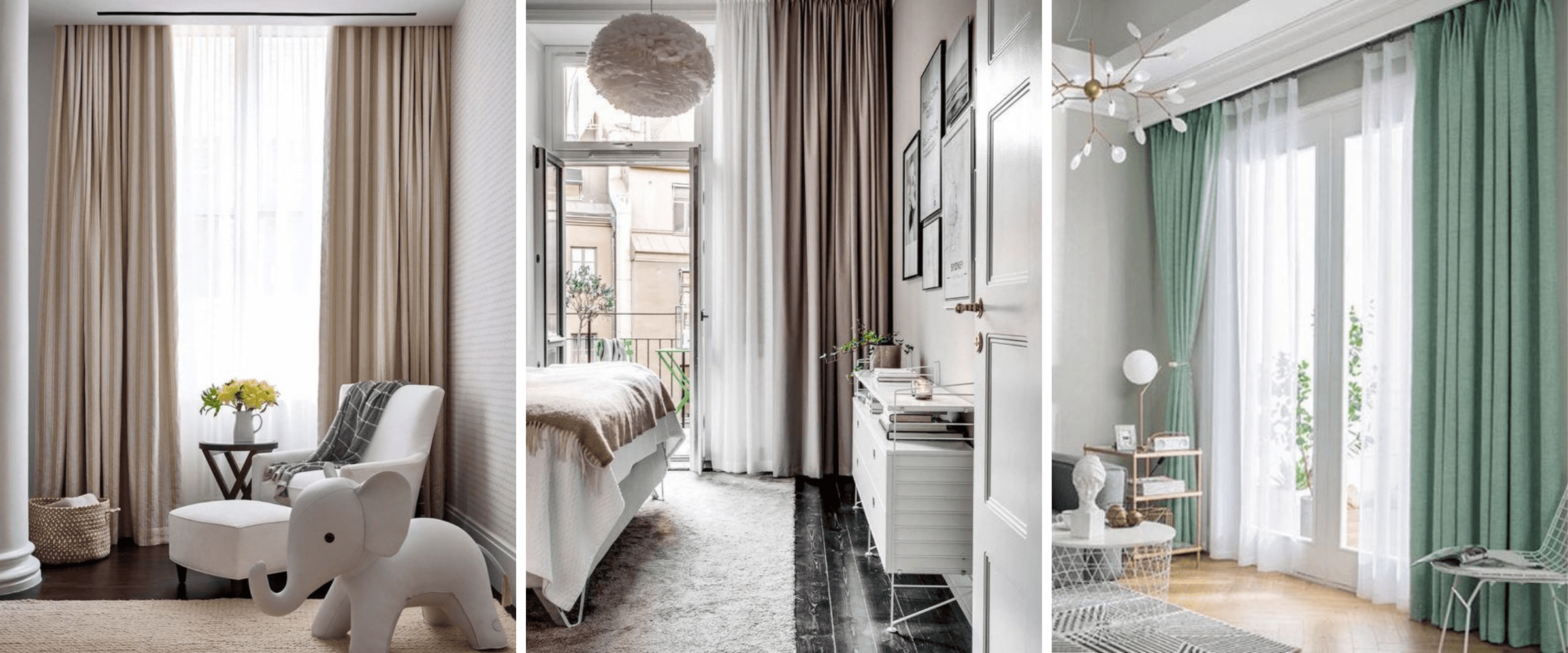 the right way to hanging curtains in your home