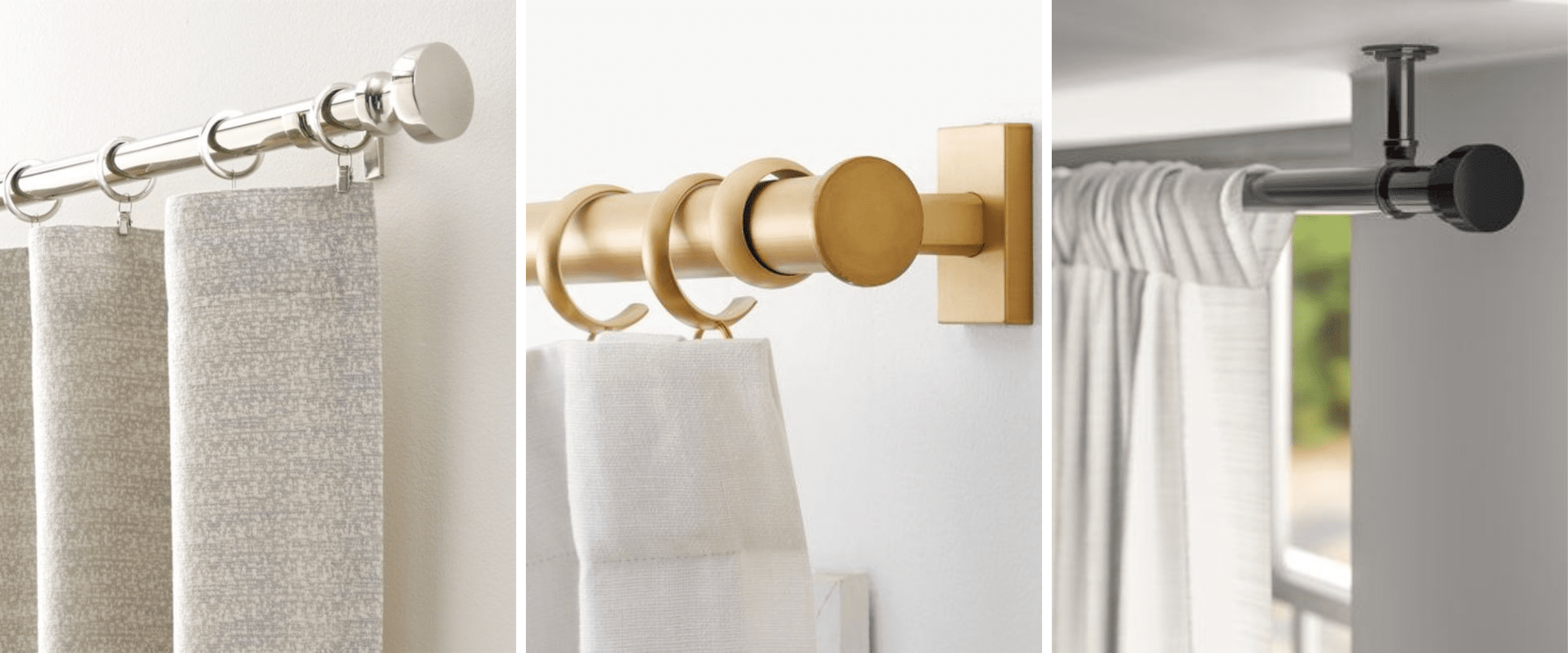 choose the right curtain rod