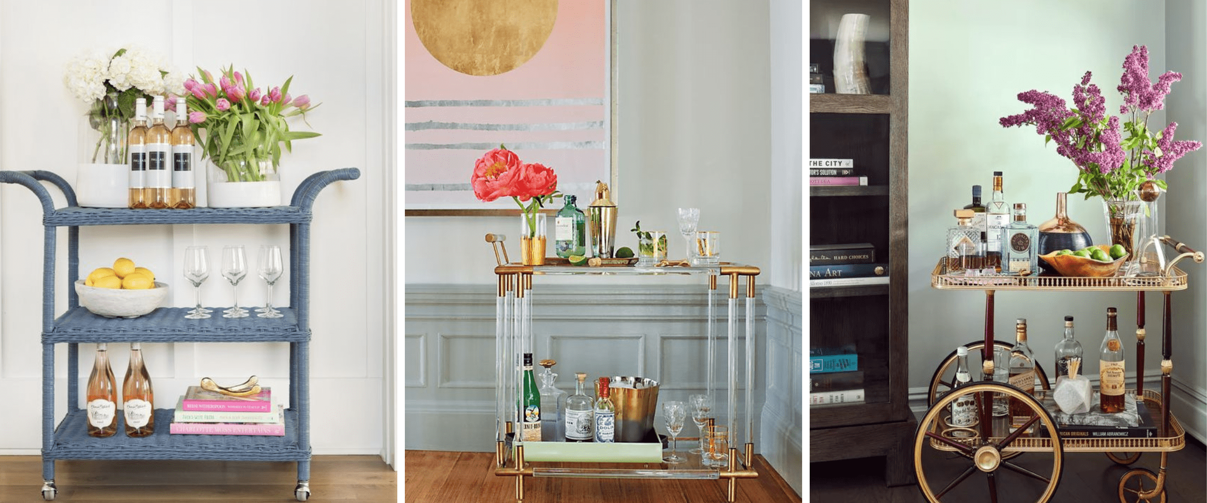 bar cart ideas