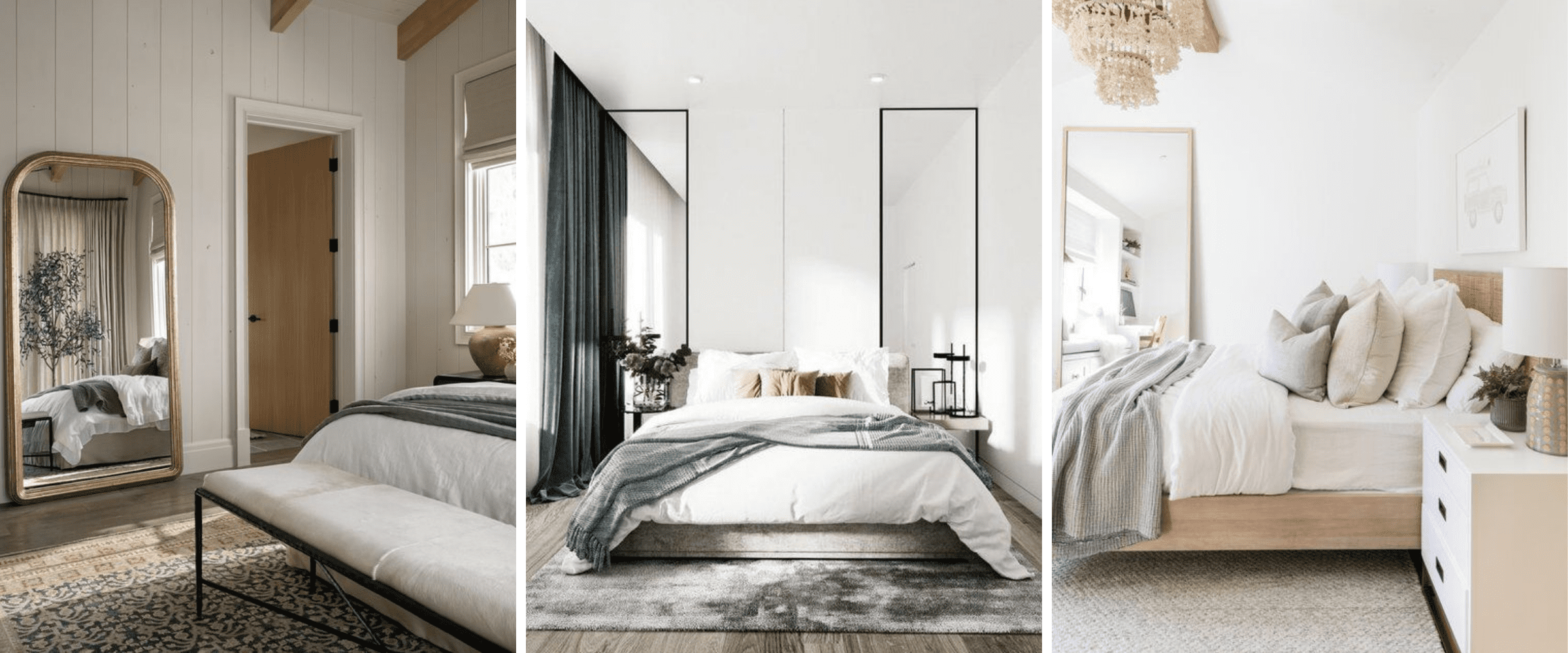 mirrors in the bedroom