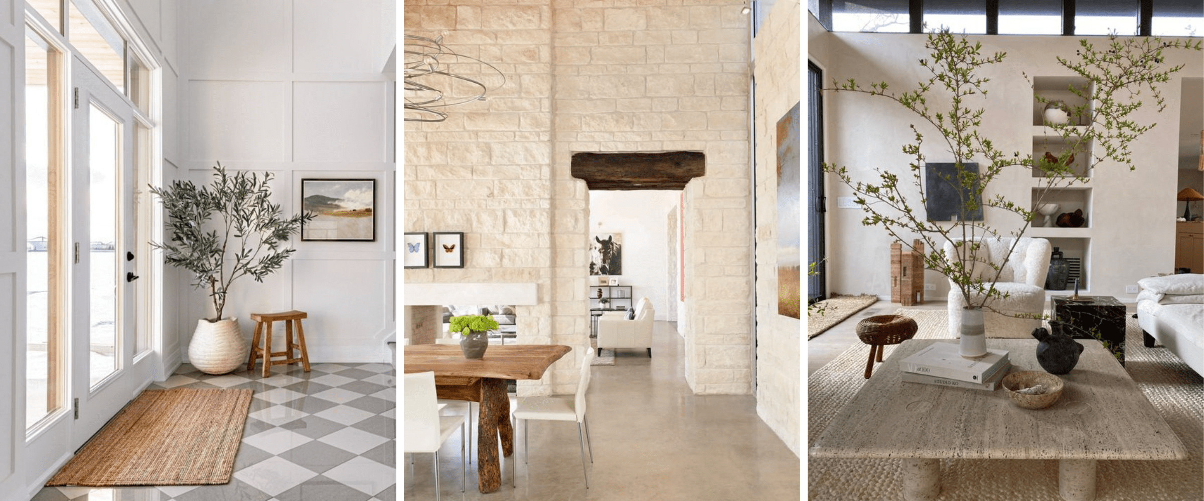 timeless interior design trends - bring outside in