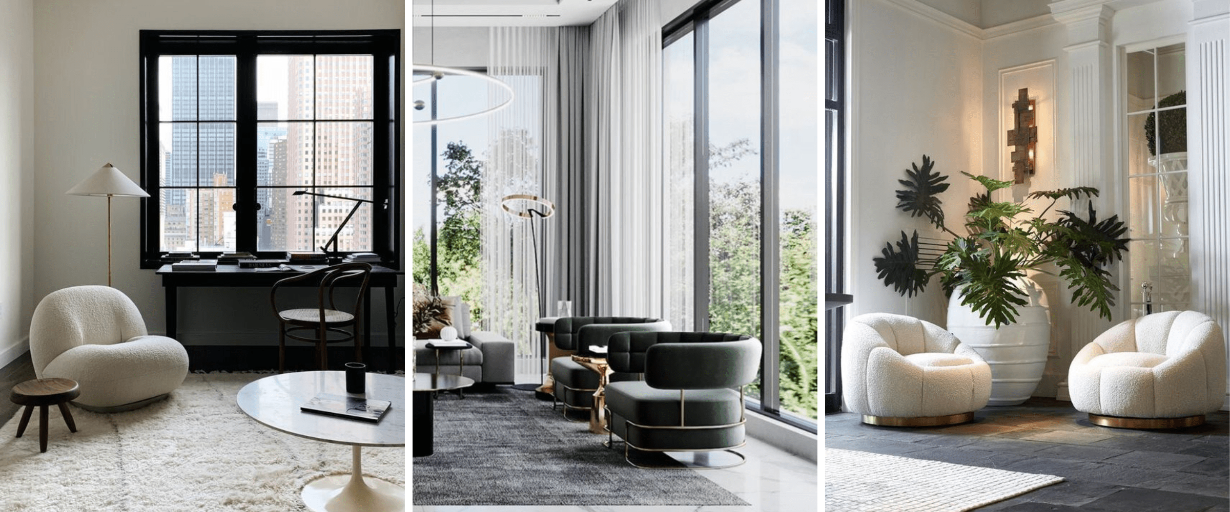 statement pieces - accent chairs