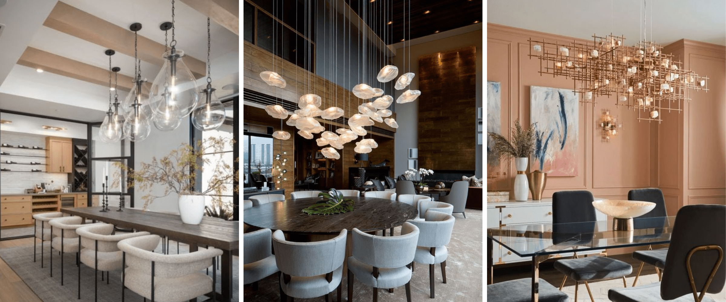 statement pieces - light fixtures