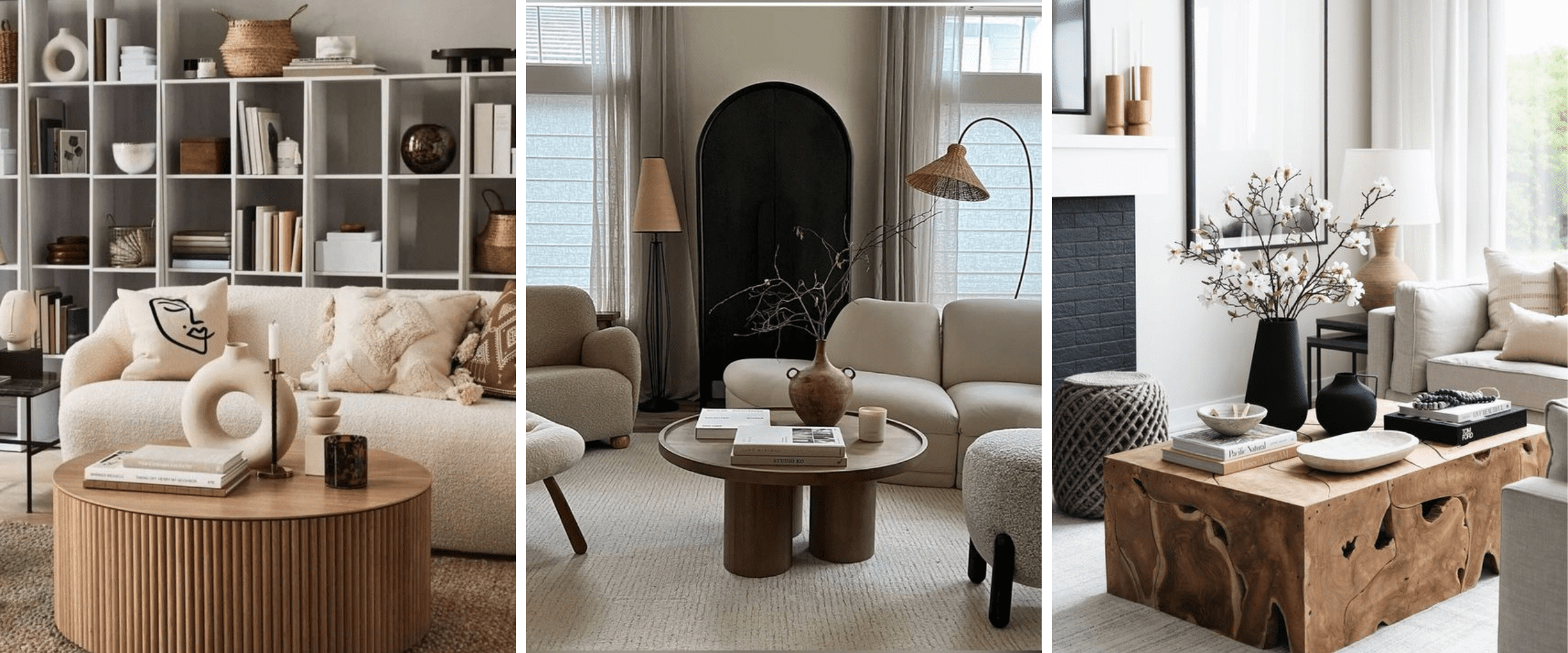 statement pieces - coffee tables