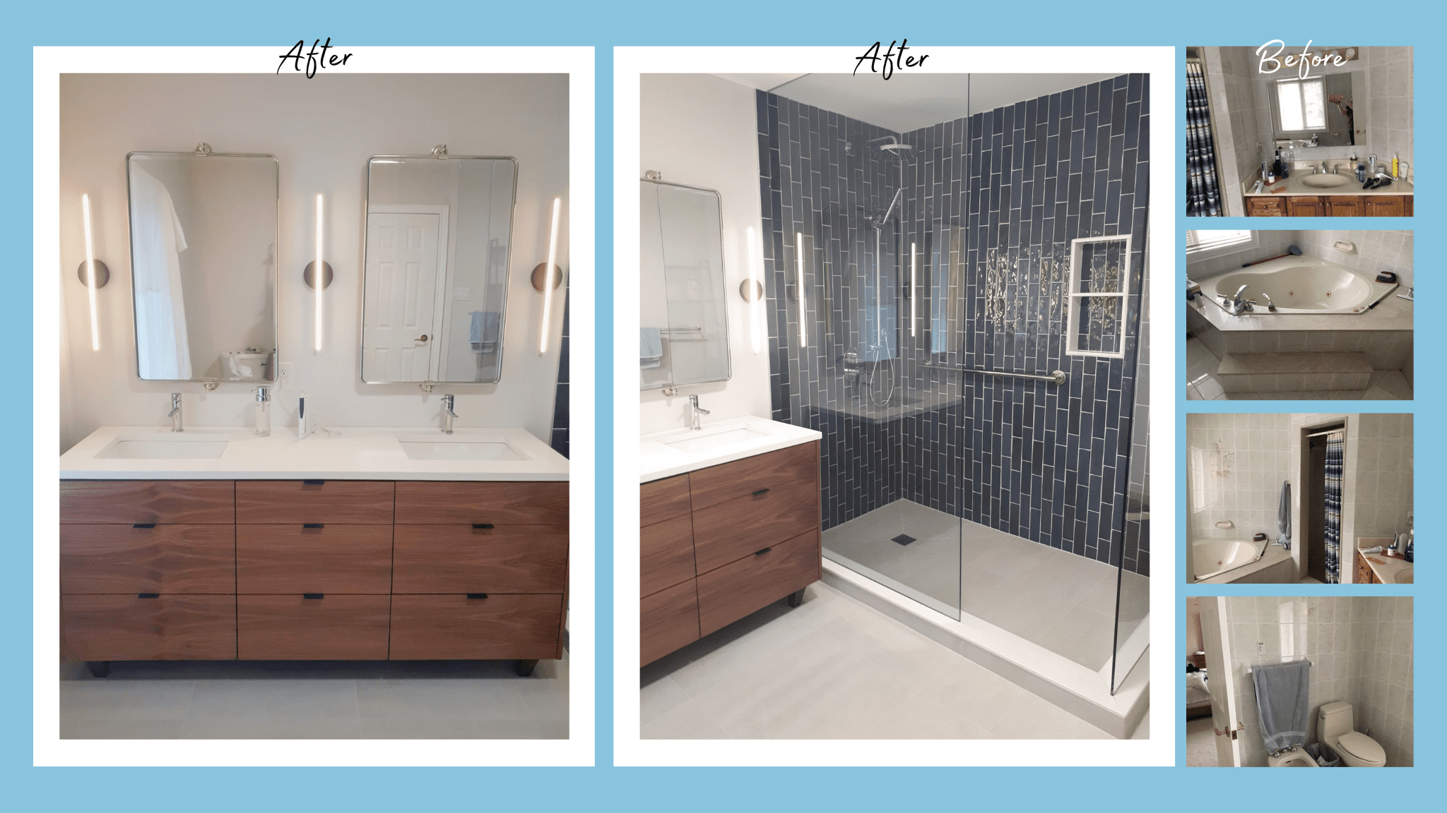 bathroom transformation