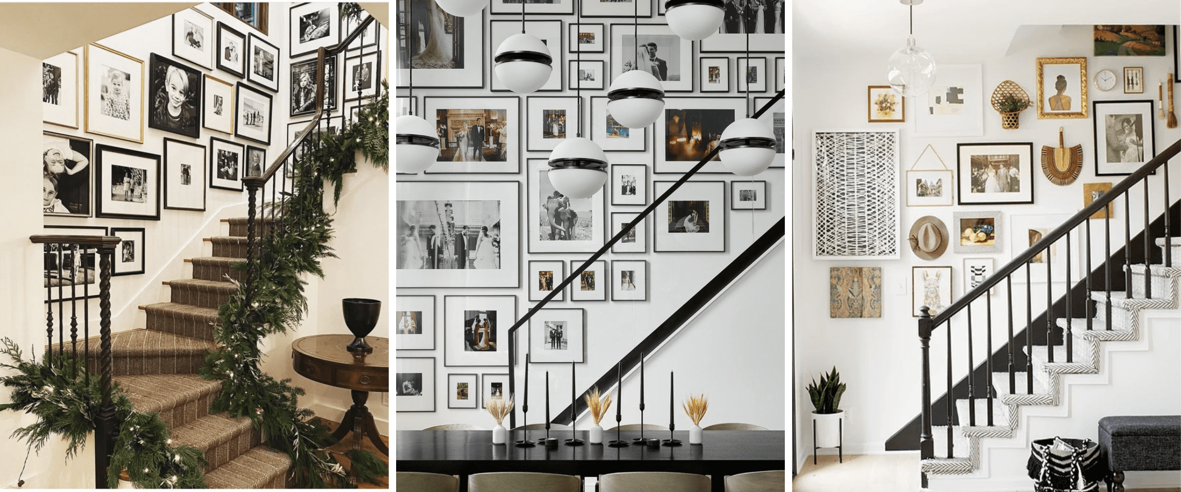 staircase wall decorating idea