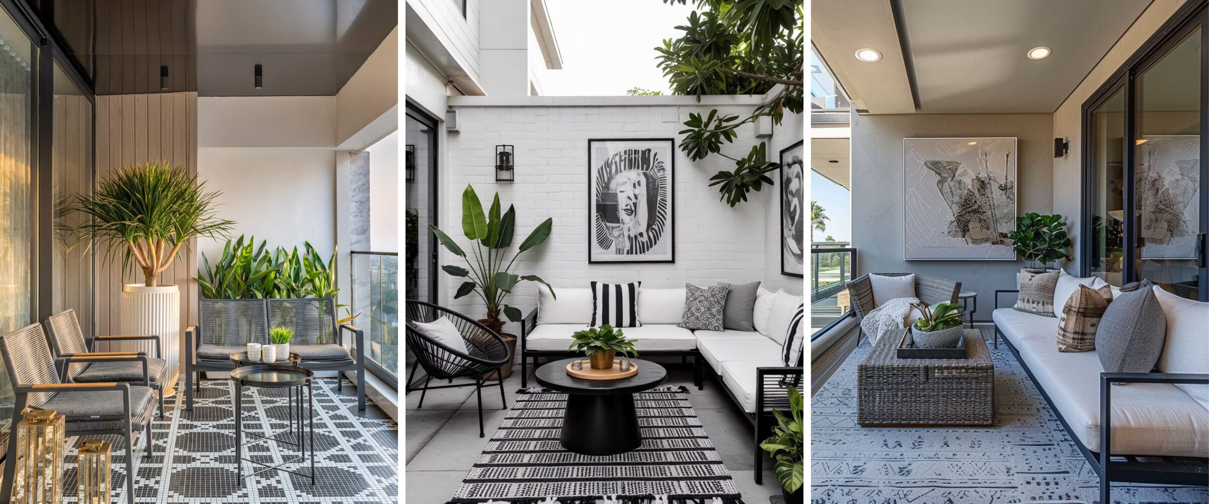 how to decorate a small balcony