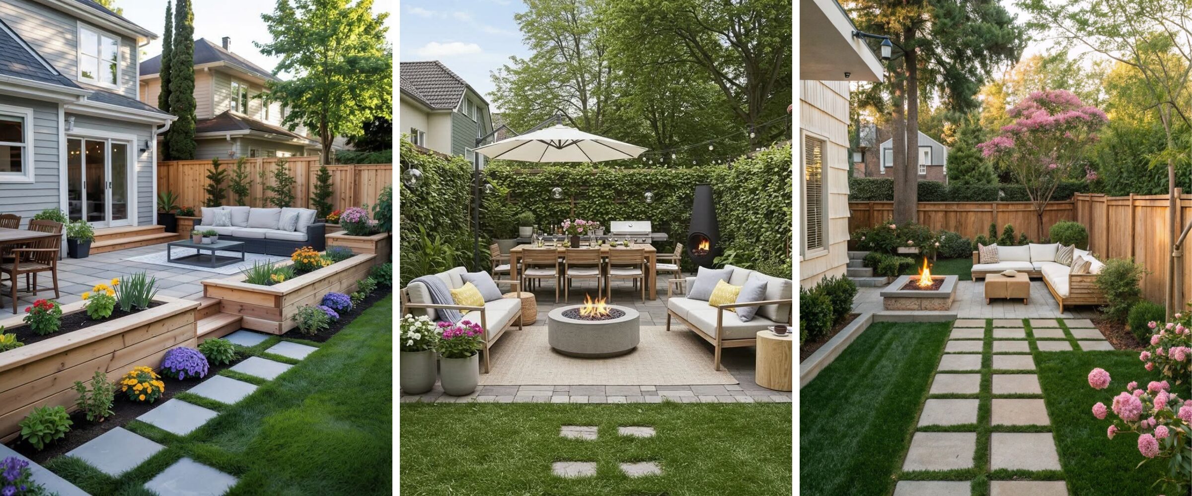 how to fix an awkward patio
