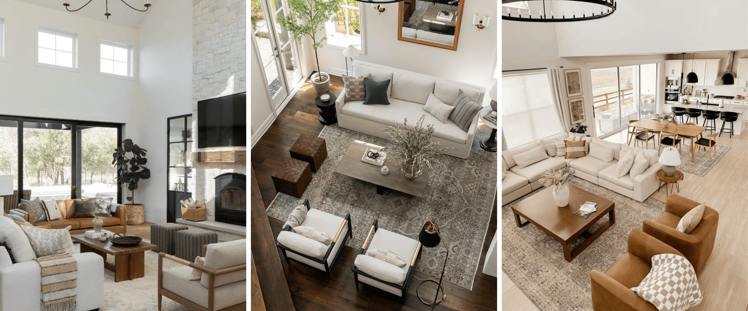 how to create flow in open concept