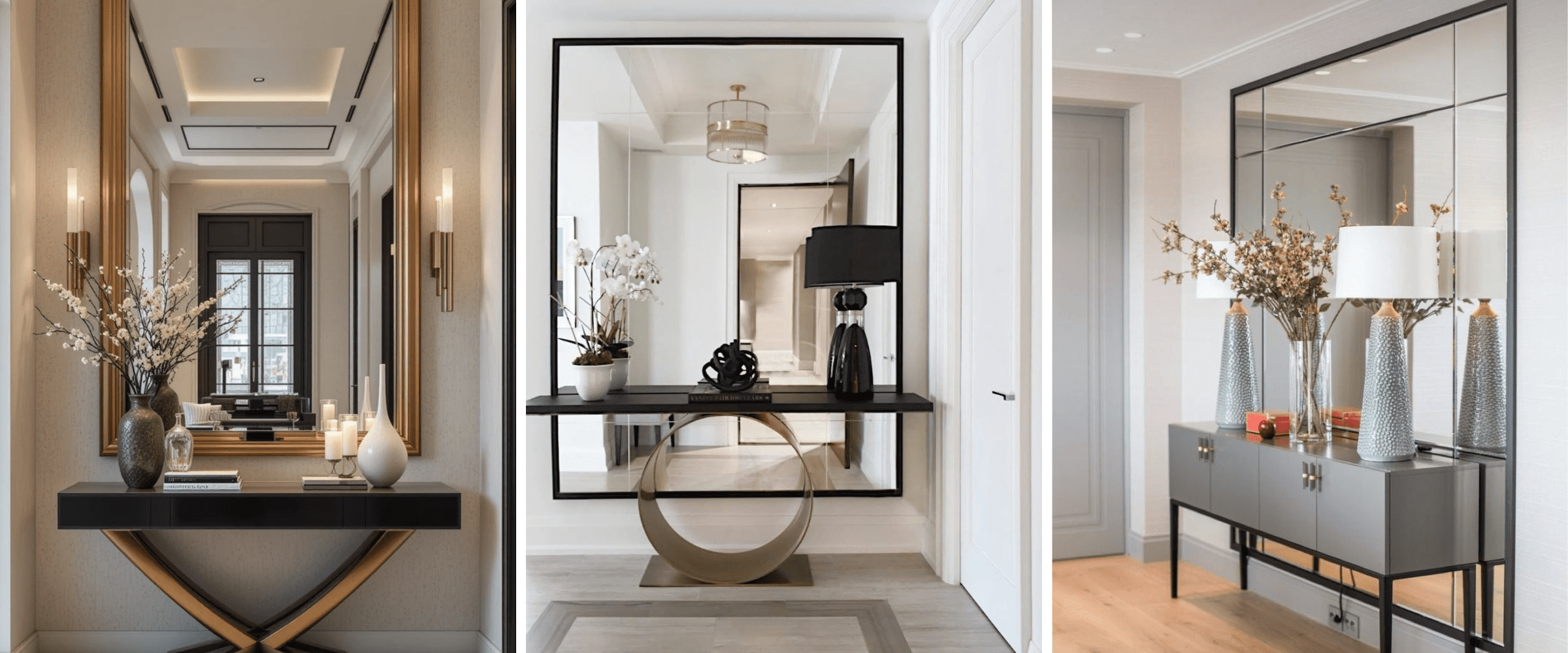 how to make a small entryway look bigger