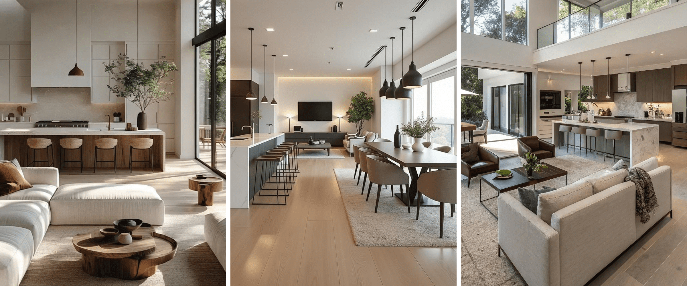 open concept floor plan